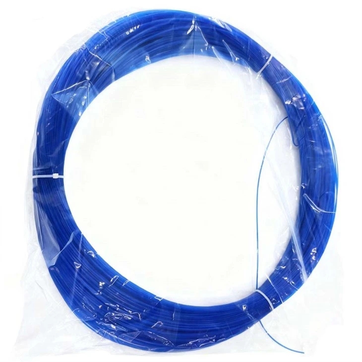 Hilo de pescar monofilamento azul-de alto rendimiento